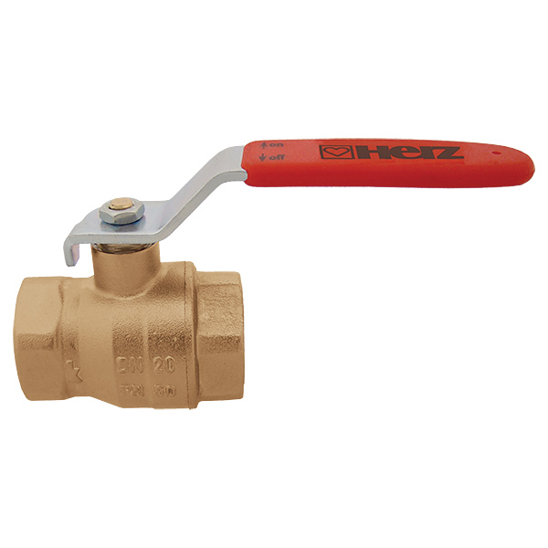 Ball valve with lever handle (sheet steel galvanised), PN 25