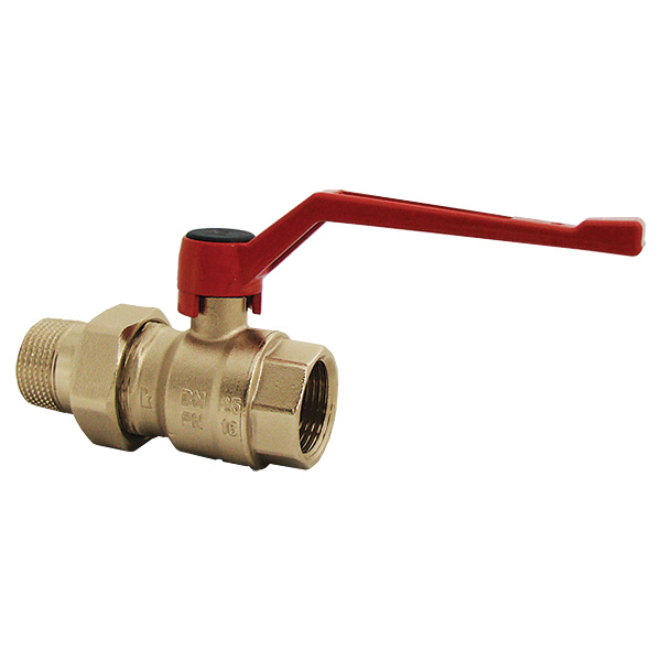Ball valve with lever handle (silumin), PN 25