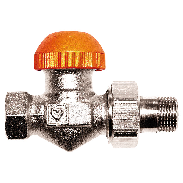 HERZ-TS-98-V thermostatic valve - straight model