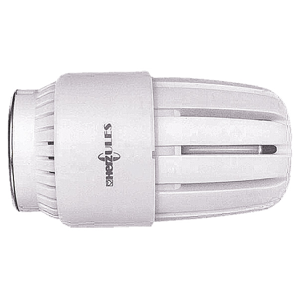 “HERZCULES”, HERZ thermostatic head “H” in robust design with adjustable temperature reduction