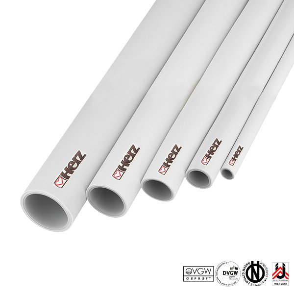 HERZ plastic-aluminium composite pipe PE-RT, straight pipes