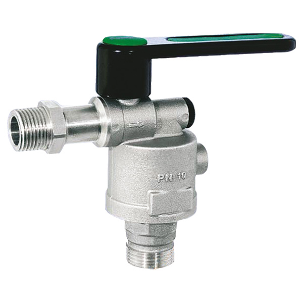 HERZ tap valve with integrated system separator