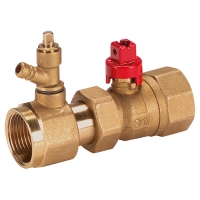 Valve for expansion tank connection