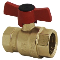 Ball valve with T-handle (silumin), PN 25