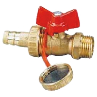 Ball valve with spigot and union nut 1/2”, PN 10