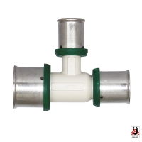 Pressfittings PPSU – T-piece, expanded/reduced