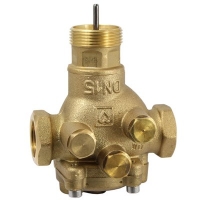 Combi valve - pressure-independent control valves without test point