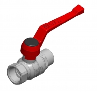 Ball valve with lever handle (silumin), PN 25