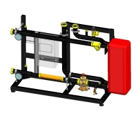 District heating substation compact