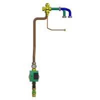 Zirkulationsleitung Nachrüstset