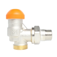 HERZ-TS-120-V-SMART thermostatic valve, angle model