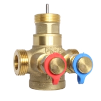 2-port valve, pre-settable, pressure relieved
