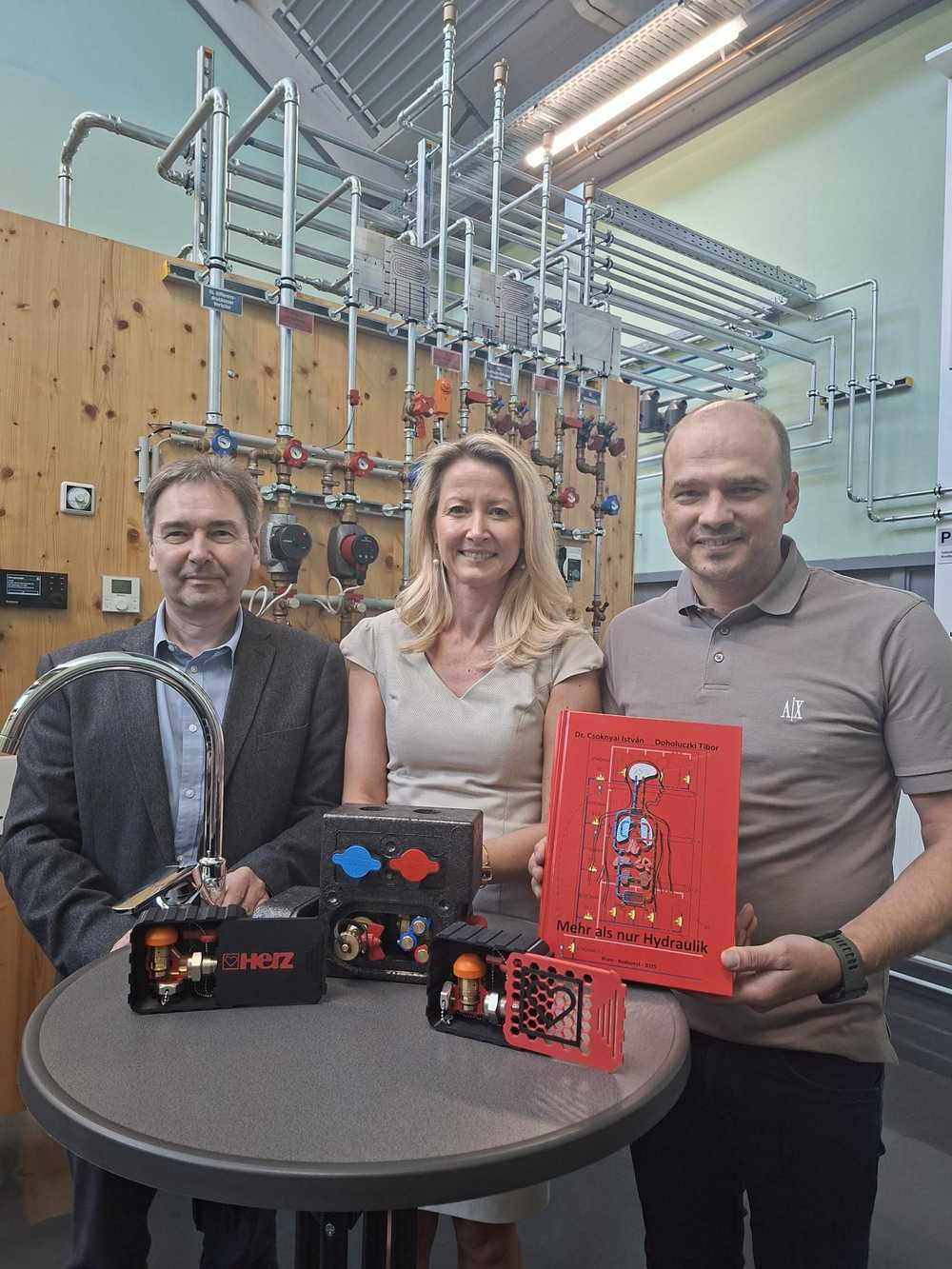 Anton Mayer, Sanda Schaefer, and Ing. Ruhmer