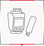 HERZ 8250 - EKKF Elektronischer Thermostatkopf