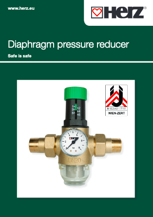 Diaphragm pressure reducer
